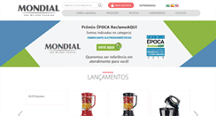 Desktop Screenshot of mondialine.com.br